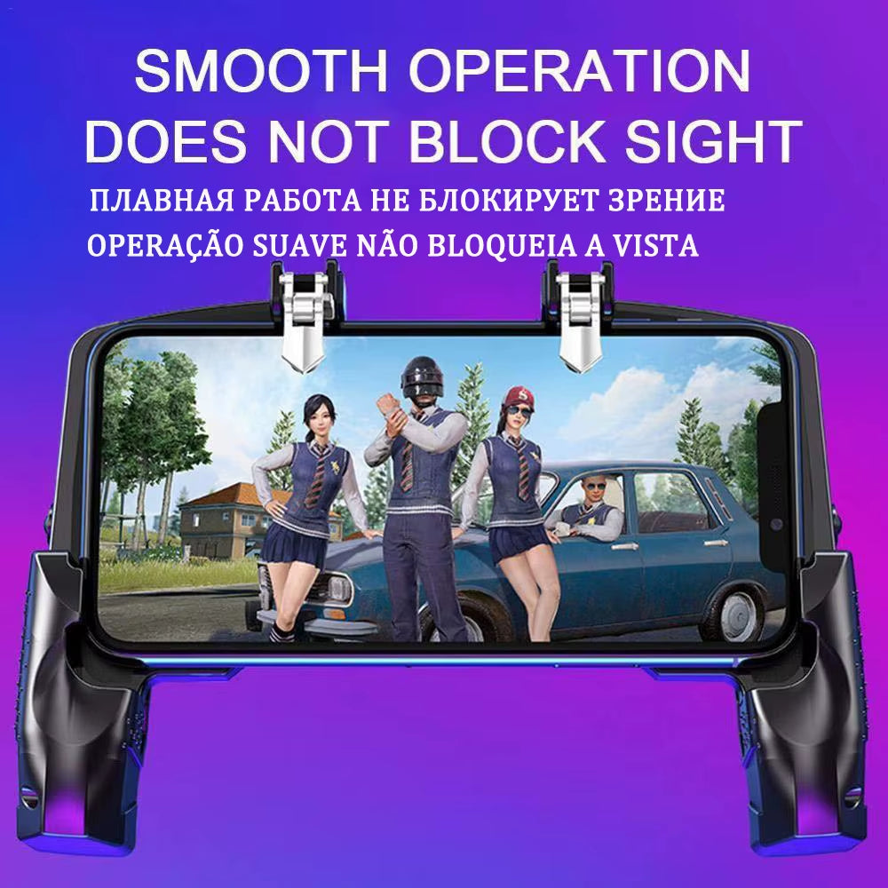 PUBG Controller Control for Phone Gamepad Joystick Android Iphone Trigger Free Fire Mobile Game Pad Pupg Hand Cellphone Gaming