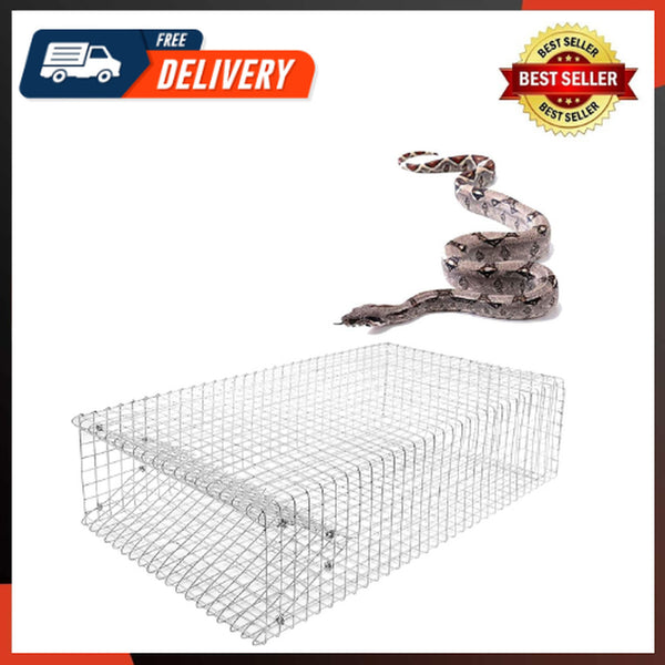 The Amazing Humane Snake Trap Catches and Release All Kinds of Snakes Reusable!