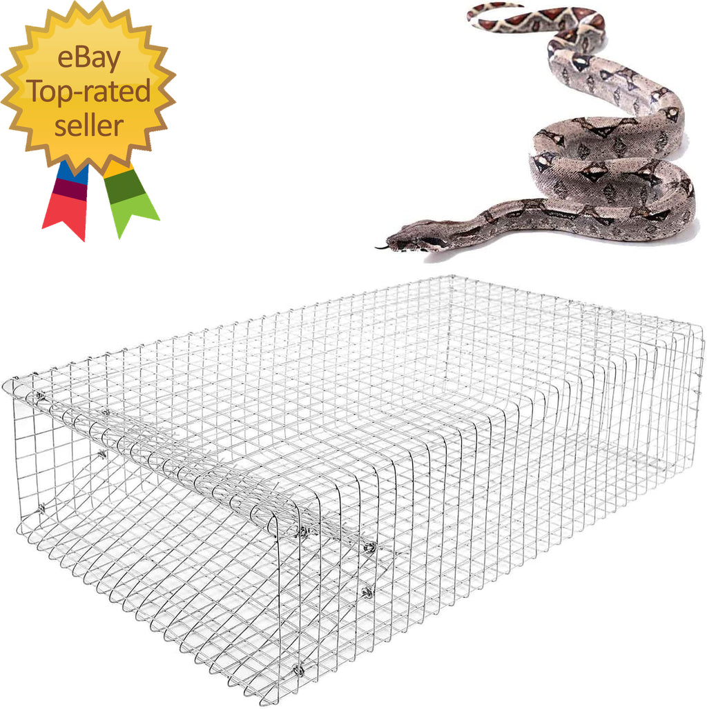 The Amazing Humane Snake Trap Catches and Release All Kinds of Snakes Reusable!